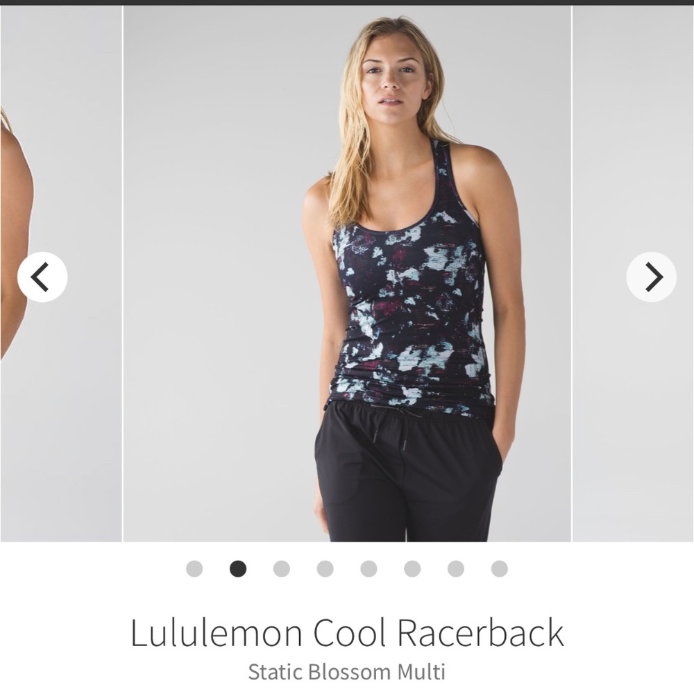 Lululemon Cool Racerback Static Blossom Multi
